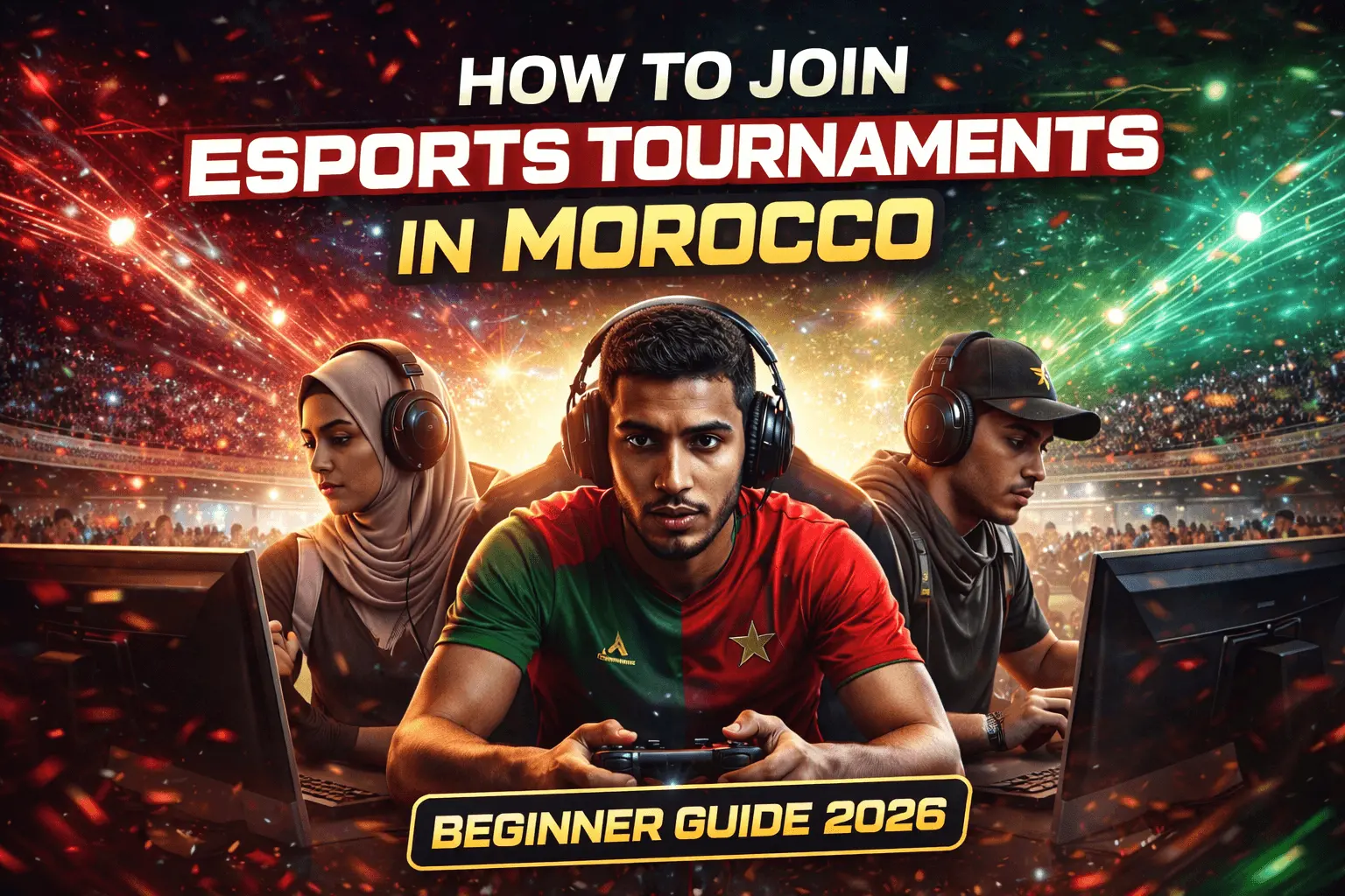 how to join esports tournaments in Morocco