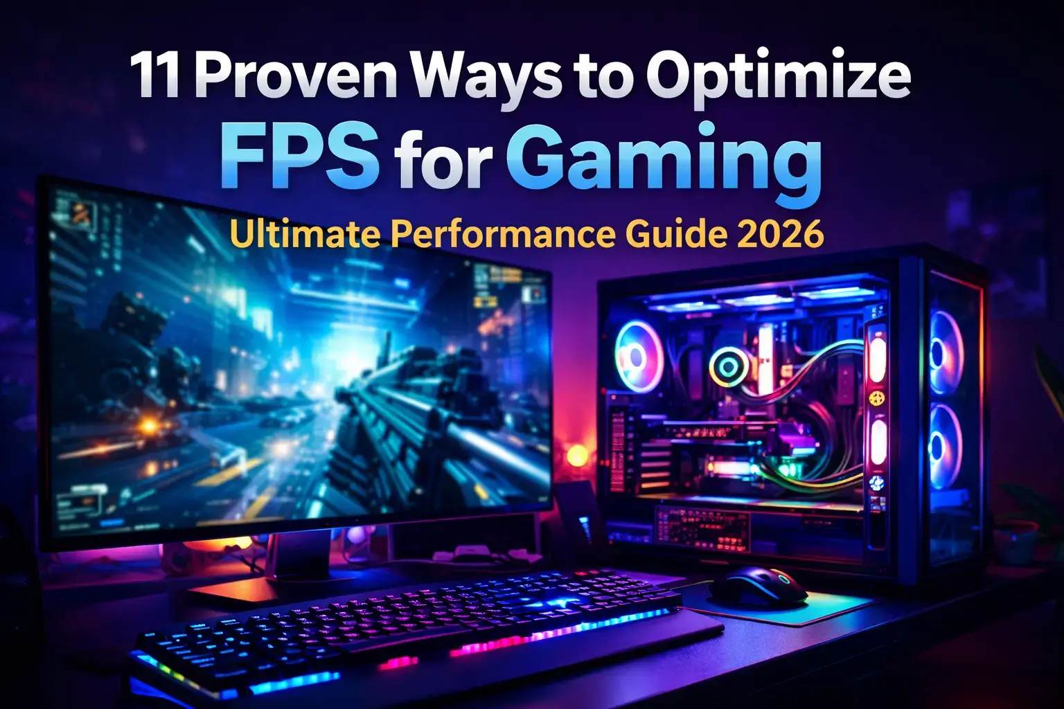 optimize fps for gaming esports maroc